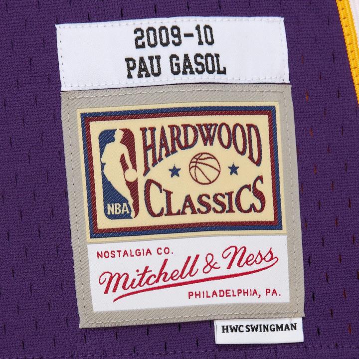 Produktbild Mitchell & Ness Swingman Mesh Jersey Los Angeles Lakers 2009 Pau Gasol - L (L)