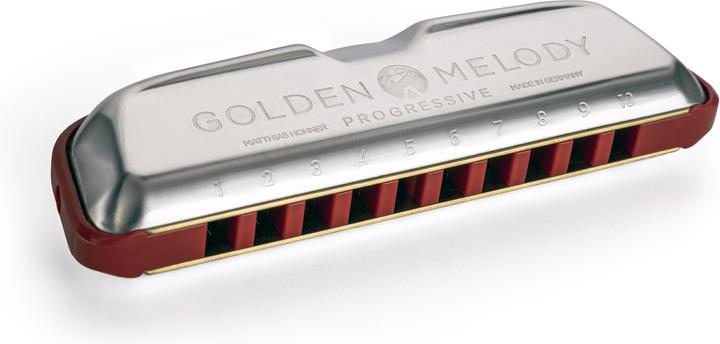Actual product image Hohner Golden Melody Progressive F-major (Harmonica, Diatonic, F major)