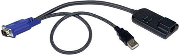 Produktbild Dell KVM cable for VGA USB kb mouse supp virtual media CAC and USB2.0 Used w/ DMPU and DAV KMV Conso
