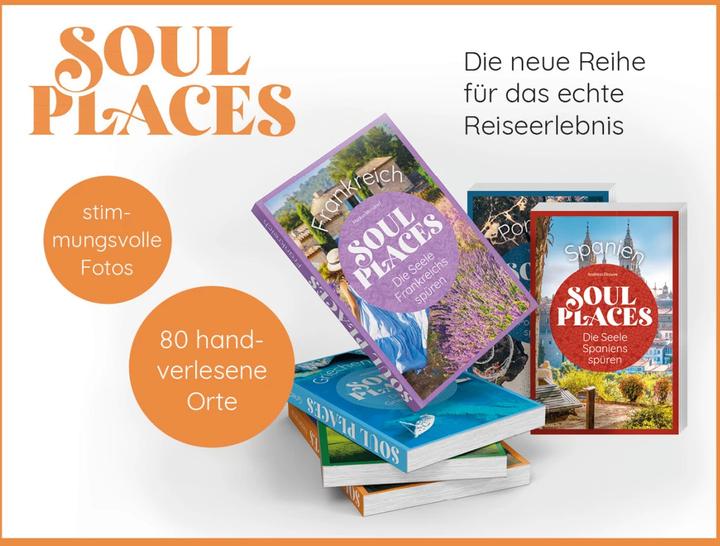 Actual product image Soul Places Portugal – Die Seele Portugals spüren (German, Thilo Scheu, 2023)