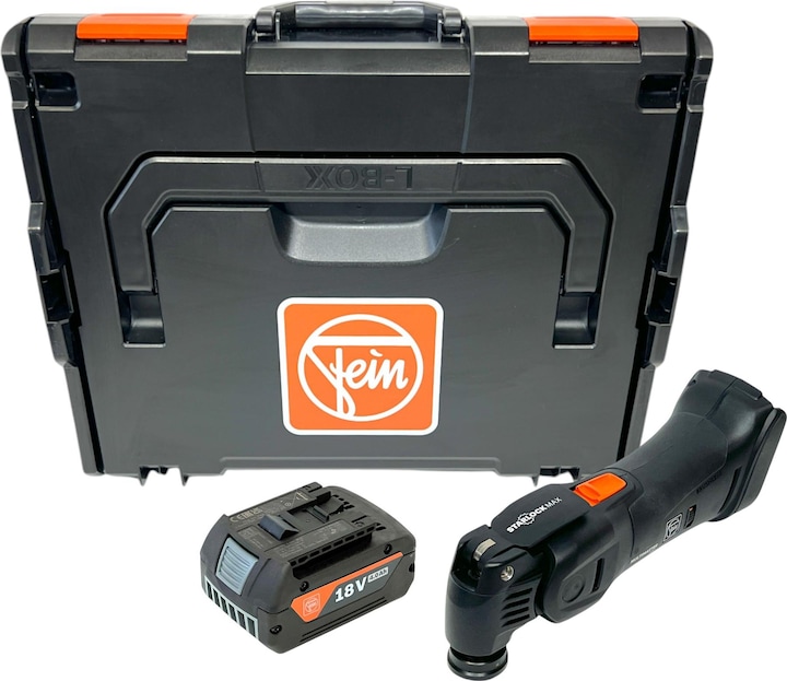 Immagine prodotto Fein Multimaster AMM 700 MAX AS utensile multifunzione a batteria 18 V Starlock Max Black Edition + 4.0