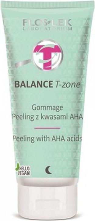 Produktbild Floslek Balance T-Zone Gommage Peeling From Aha Acids 125Ml (Reinigungspeeling, 125 ml)