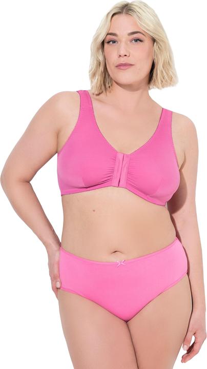 Produktbild Ulla Popken Bustiers, 3er-Pack, Vorderverschluss, Mikrofaser (3er Pack, 115 D)