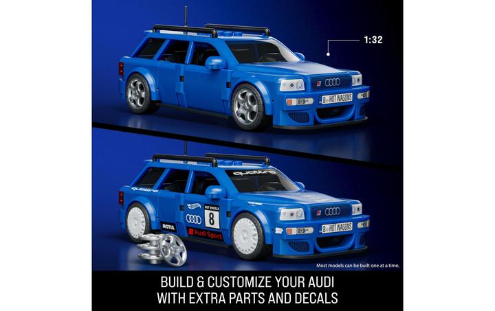 Produktbild Mattel Brick Shop 94 Audi Avant RS2
