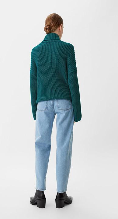 Actual product image Comma Strickpullover Lockerer Strickpullover mit Rollkragen (40)