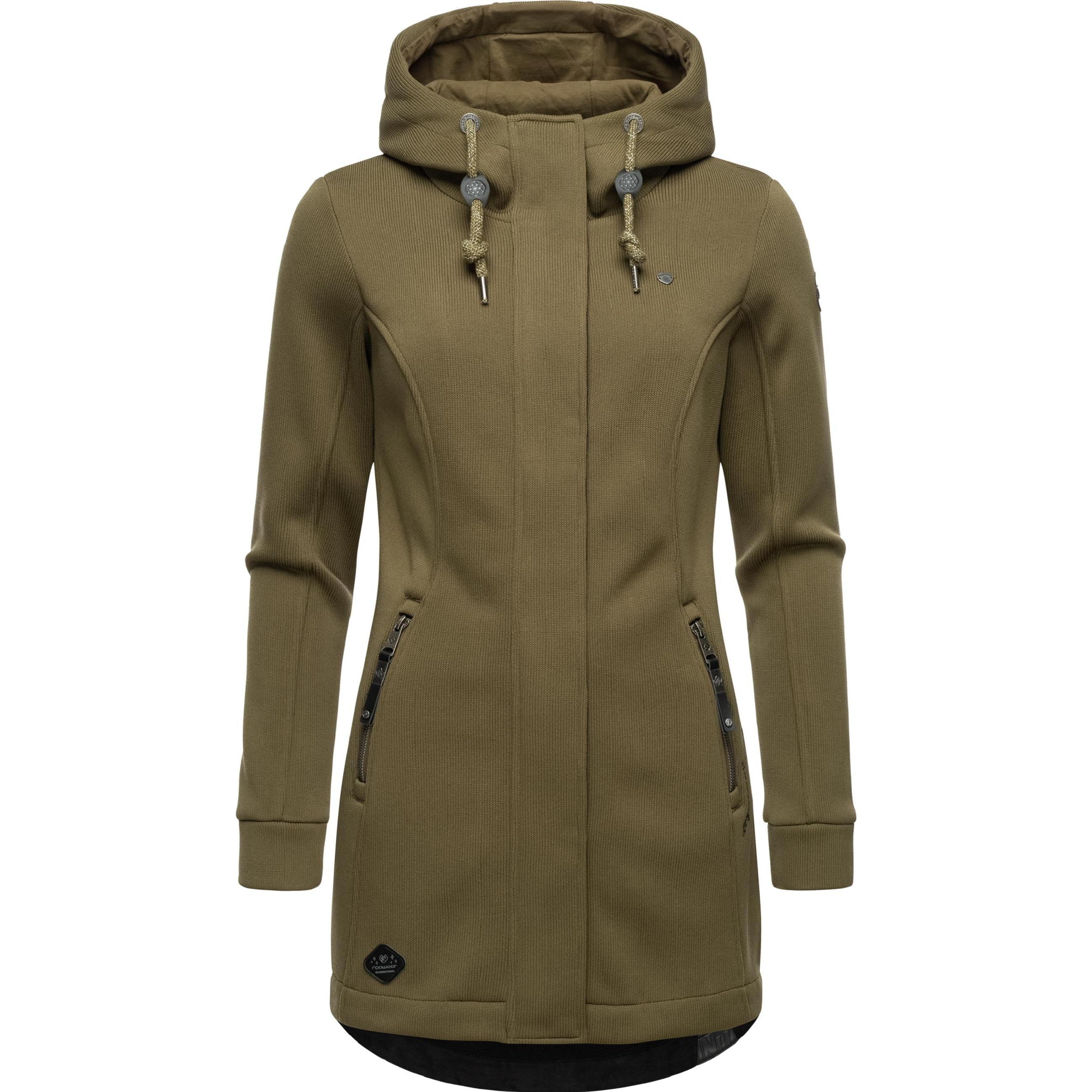 Ragwear, Damen, Pullover, Letti Bonded, Grün, (XXL)