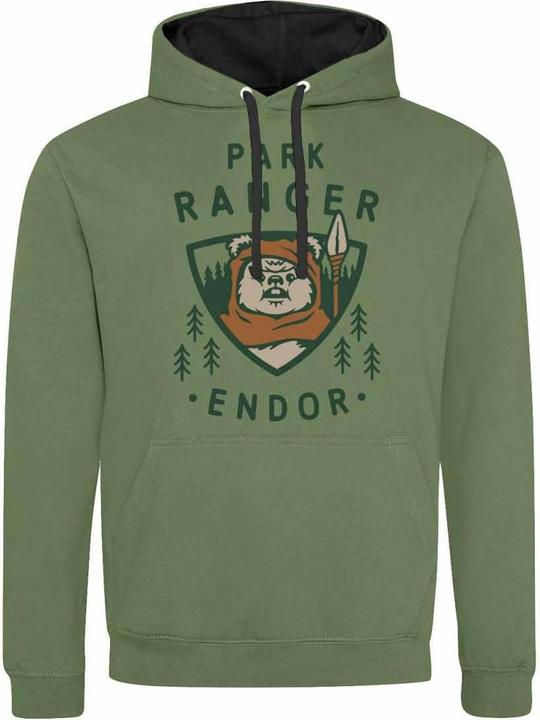 Immagine prodotto Star Wars Felpa con cappuccio Endor Park Ranger (S)