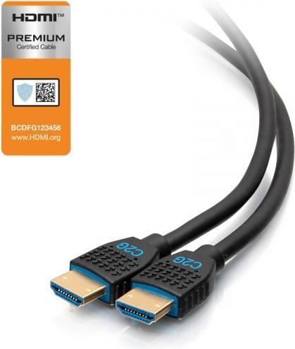 Produktbild C2G 0,9 mPerformance Series Premium High Speed HDMI® Kabel - 4K 60 Hz Unterputz, CMG (FT4) zertifiziert (0.90 m)