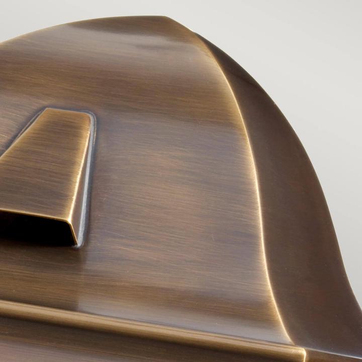 Actual product image Elstead Lighting St James outdoor wall light E27 aged brass IP44 (E27, IP44)