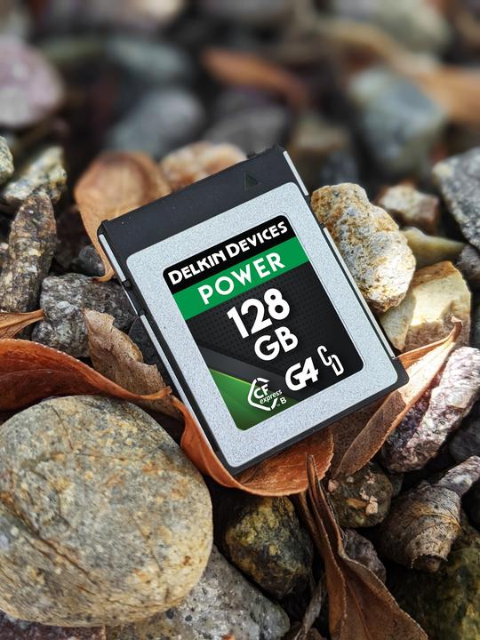 Image du produit Delkin POWER Cfexpress Type B G4 128GB R:1780MB/s W:805MB/s (128 Go, CFexpress type B)