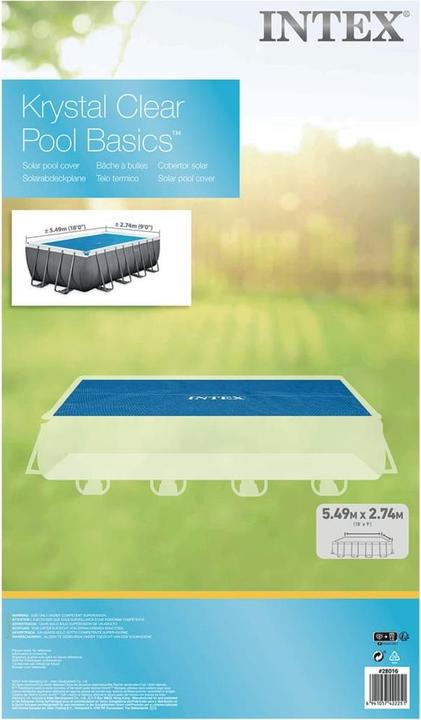 Produktbild Intex Pool Solarplane