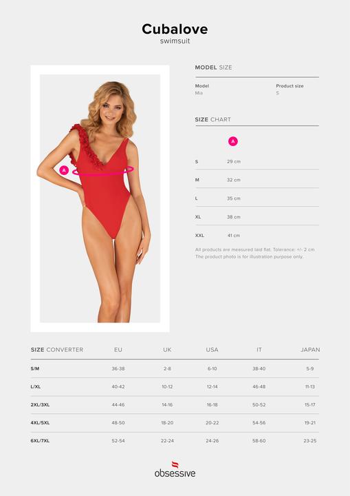 Produktbild Obsessive Cubalove Swimsuit (S)