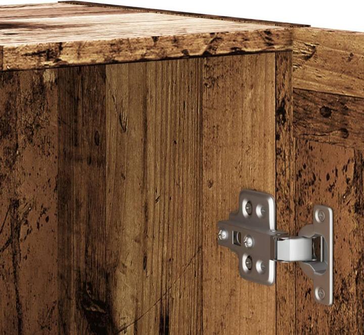 Actual product image vidaXL Sideboard Kommode Anrichte Schrank Mehrzweckschrank Altholz-Optik