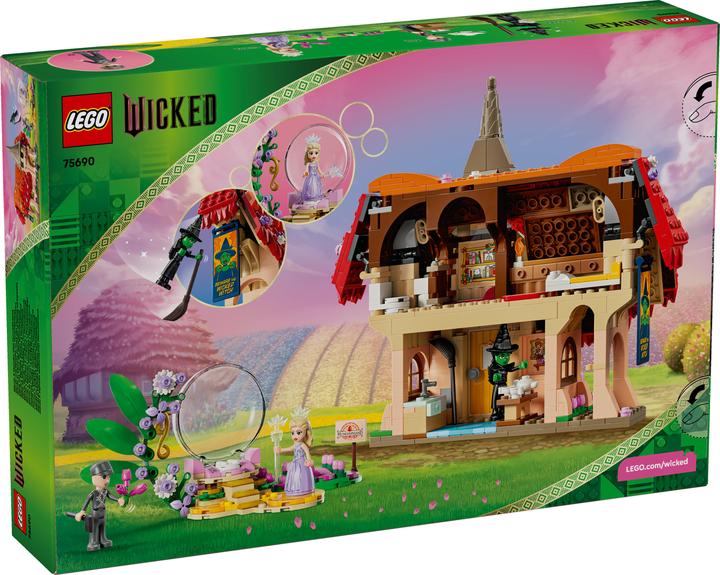 Actual product image LEGO Glinda & Elphaba Visit Munchkinland (75690)