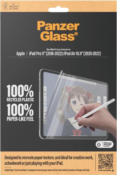 Actual product image PanzerGlass Tablet Glass (1 Piece, IPad Air 10.9)
