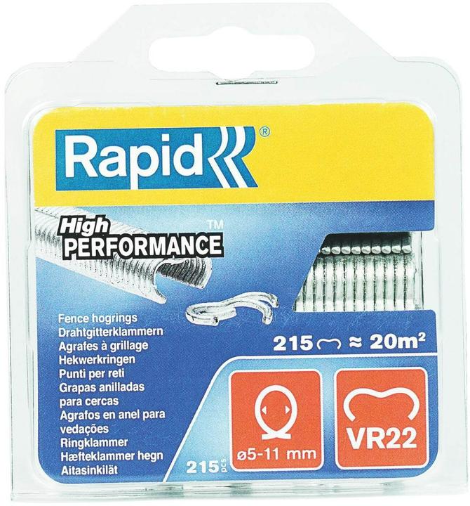 Rapid VR22 Ring clamps galvanised 215 pieces