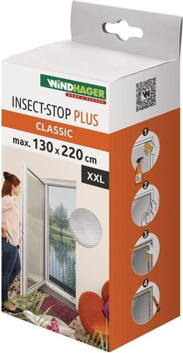 Produktbild Windhager Fliegengitter fr bodentiefe Fenster (130 x 220 cm)