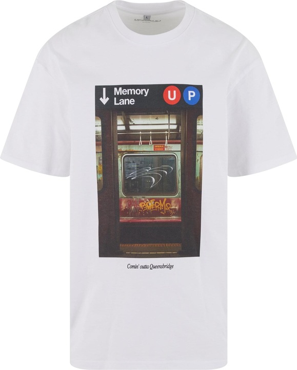 Actual product image Urban Classics Upscale Memory Lane Oversize Tee - 178329 (S)