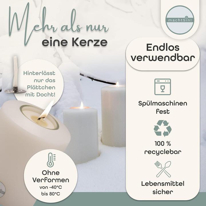 Produktbild Sin! Teelichthalter in Kerzenoptik