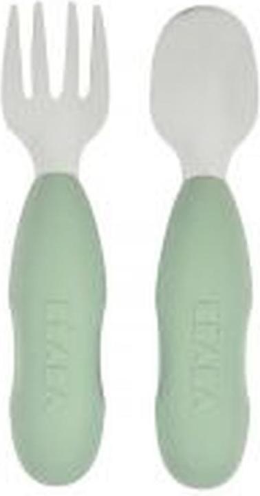 Actual product image Beaba Edelstahllernset (Gabel+Löffel)