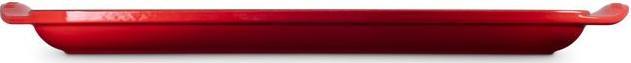 Actual product image Le Creuset 20132400600460 Extra-large grill pan, cherry red (Grill pan, Cast iron, 40 x 3.80 cm)
