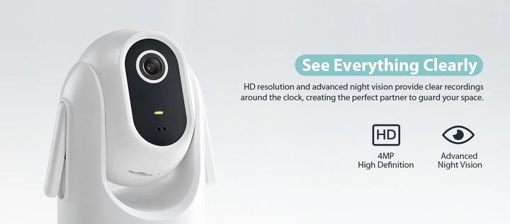 Produktbild Dahua H4C WiFi Pan & Tilt Netzwerkkamera + 64GB (2560 x 1440 Pixels)