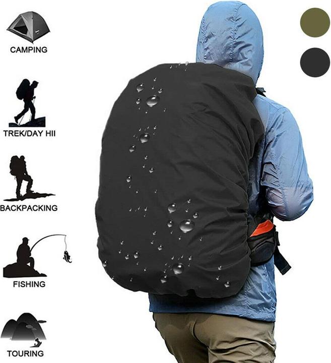 Produktbild Lobwerk Regenschutz Regenhülle Regenabdeckung Raincover Überzug für Rucksack Schulranzen