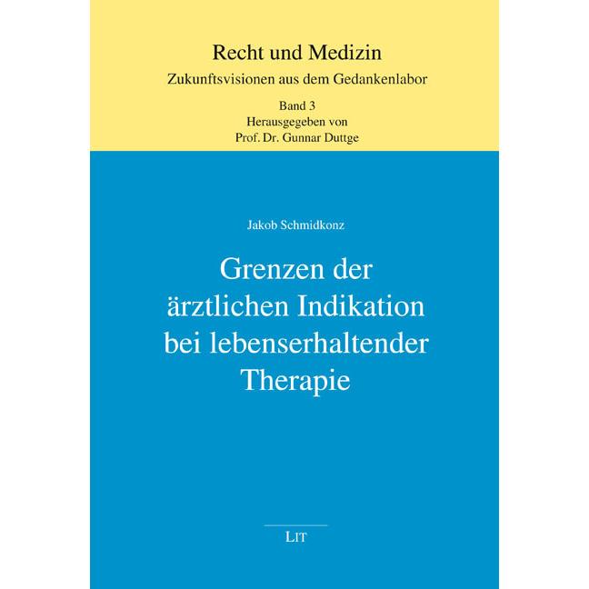 Schmidkonz:Grenzen der ärztlichen Indik, Fachbücher