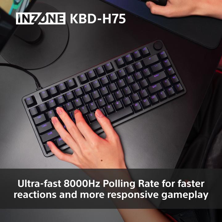 Produktbild Sony Inzone KBD-H75 (US, Kabelgebunden)