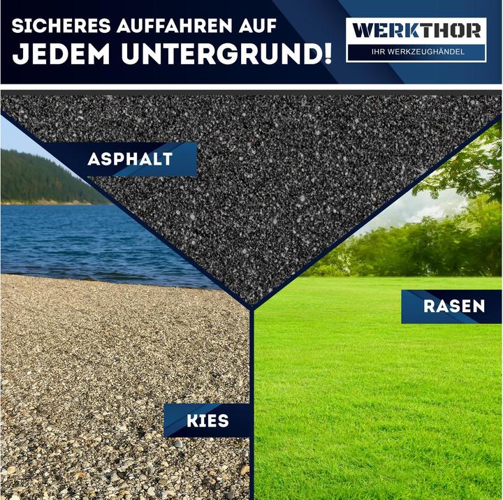 Actual product image Werkthor Access ramp