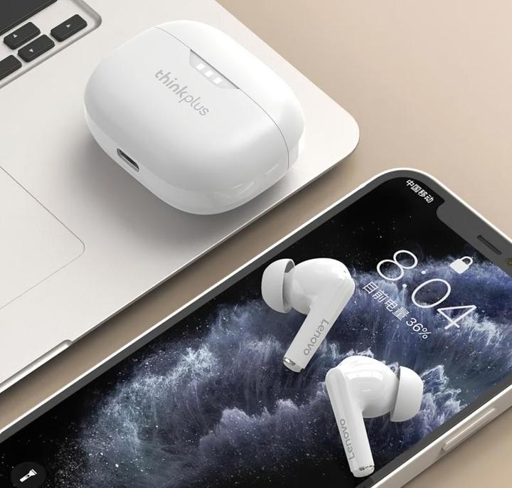 Actual product image Lenovo LP3 Pro, white (ANC, Wireless)