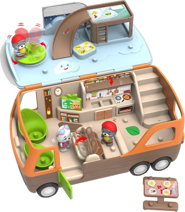 Image du produit Klorofil Jeu de figurines Le camping-car