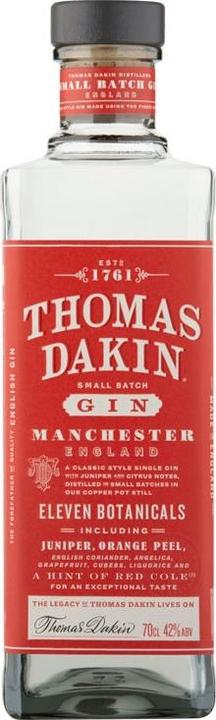 Actual product image Thomas Dakin Small Batch Manchester Gin (1 x 70 cl)