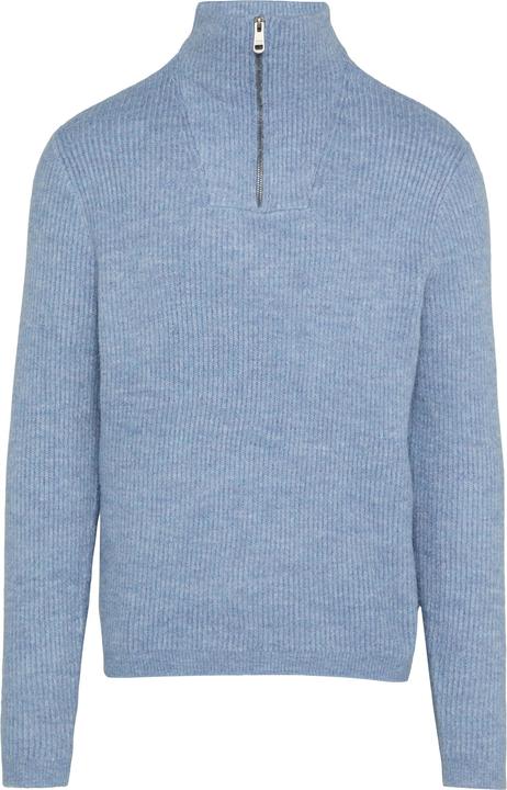 S.Oliver Strickpullover Strick-Troyer mit Rippstruktur (S)