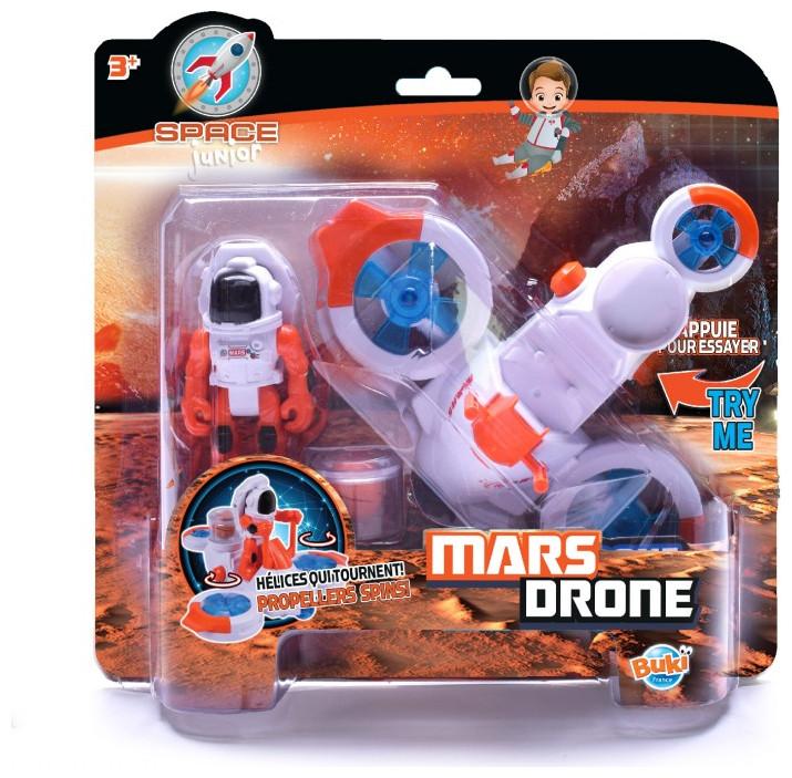 Buki France Junior Space - Figura di astronauta con drone marziano per 3+ anni 63152