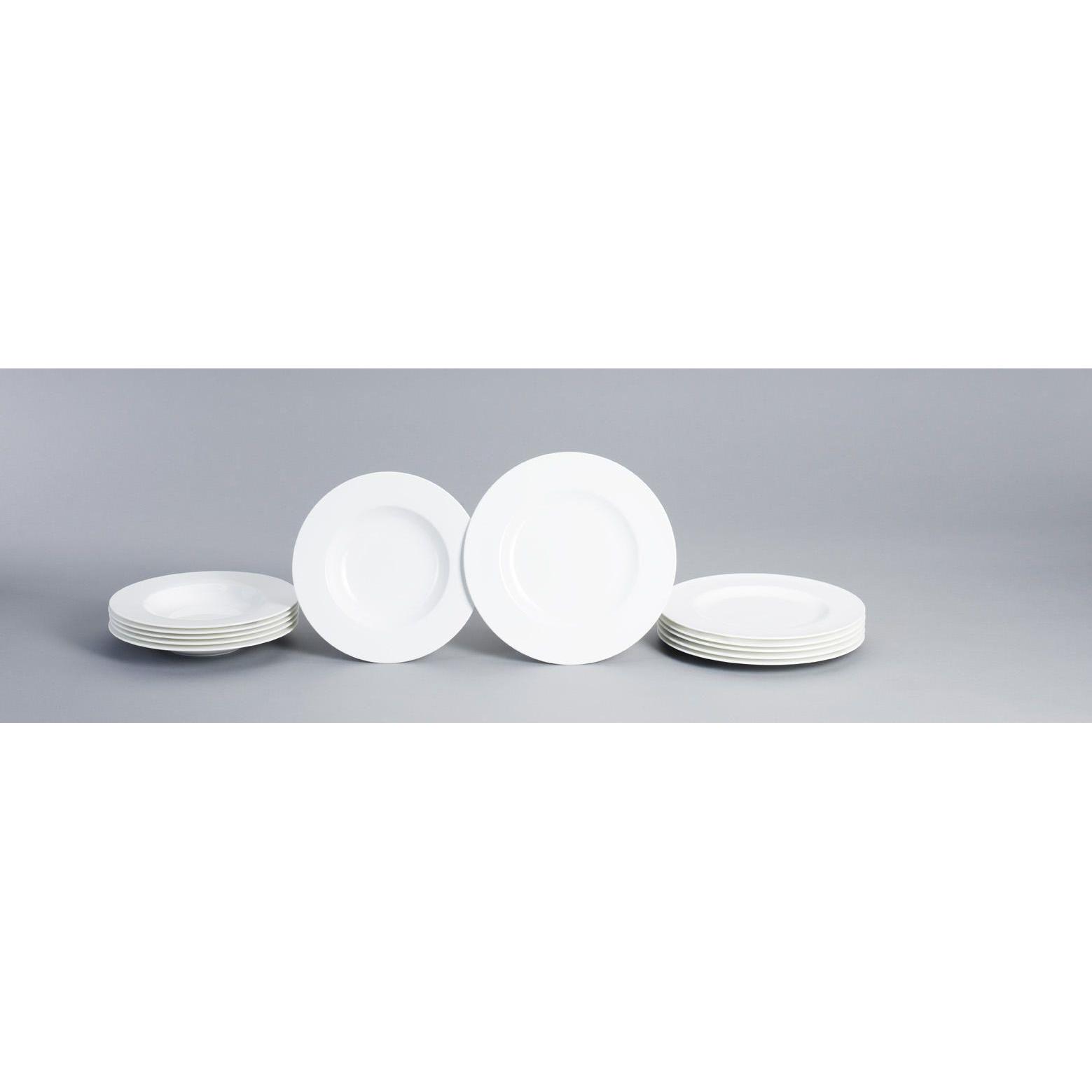 Thumbnail - Villeroy & Boch Tafel-Set 12 tlg. Royal, Teller, Weiss