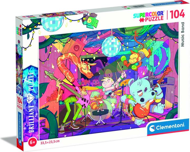Clementoni 104 piece puzzle Brilliant - Music Band (104 Teile)