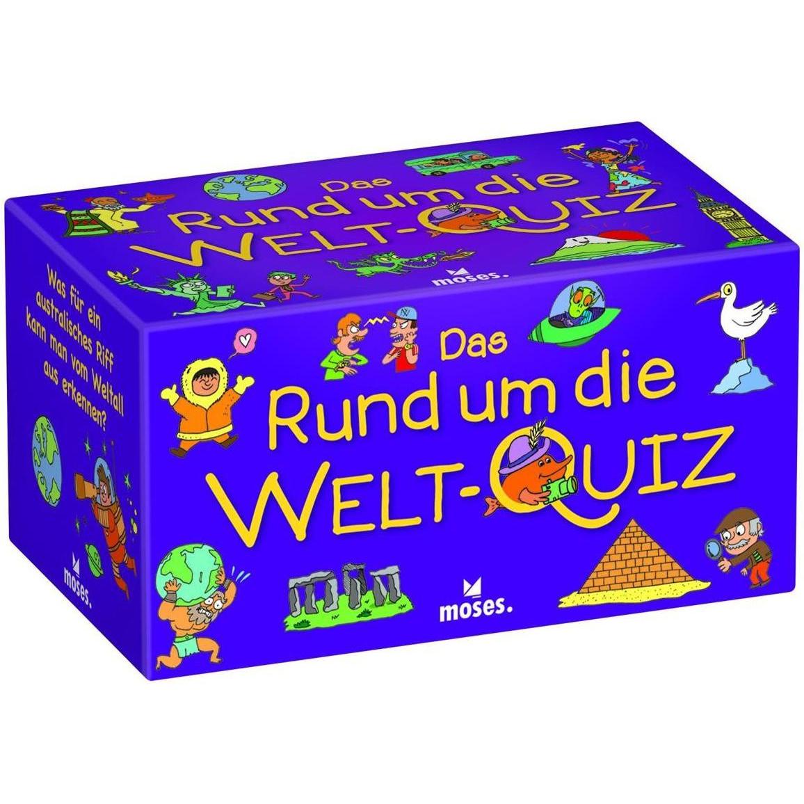 Moses Das Rund um die Welt - das Quiz (Deutsch)