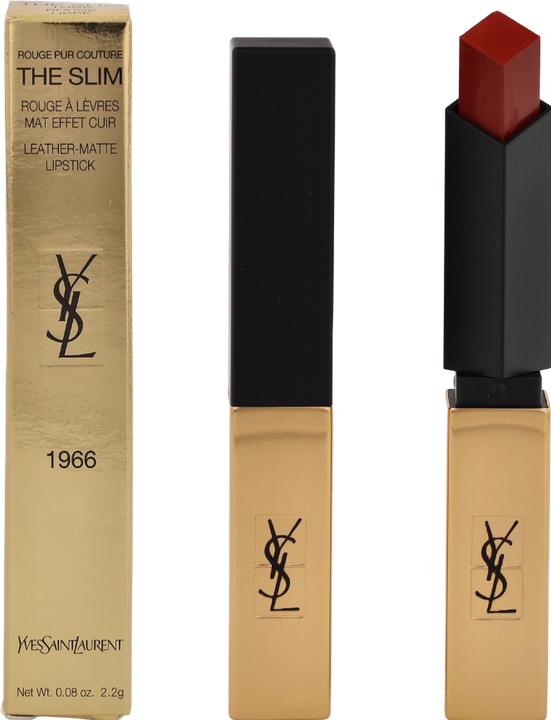 Actual product image Yves Saint Laurent Rouge Pur Couture The Slim Rouge Libre 1966 (No. 1966 - Rouge Libre)
