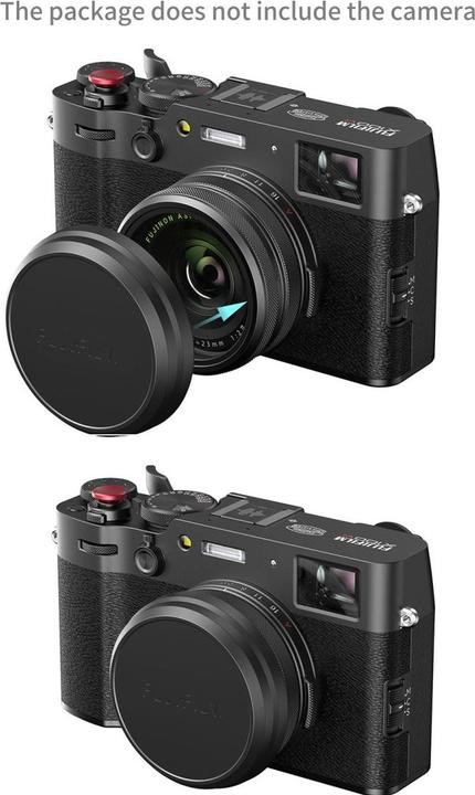 Actual product image SmallRig 5852 UV Filter for FUJIFILM X100VI / X100V (Black) (49 mm, UV filter)