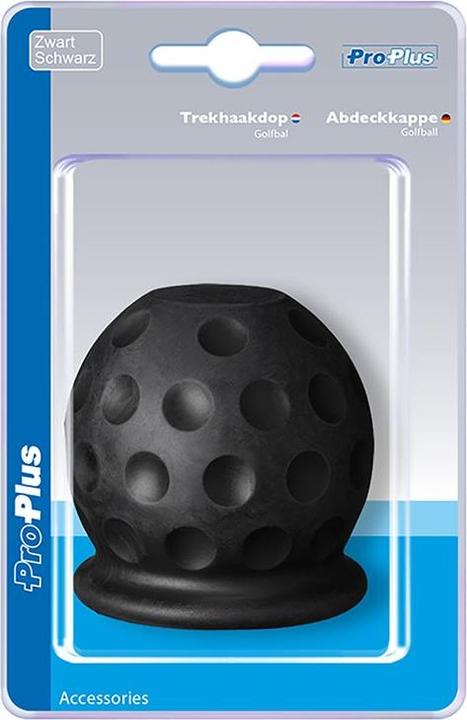 ProPlus Cover cap golf ball black for trailer coupling ball head