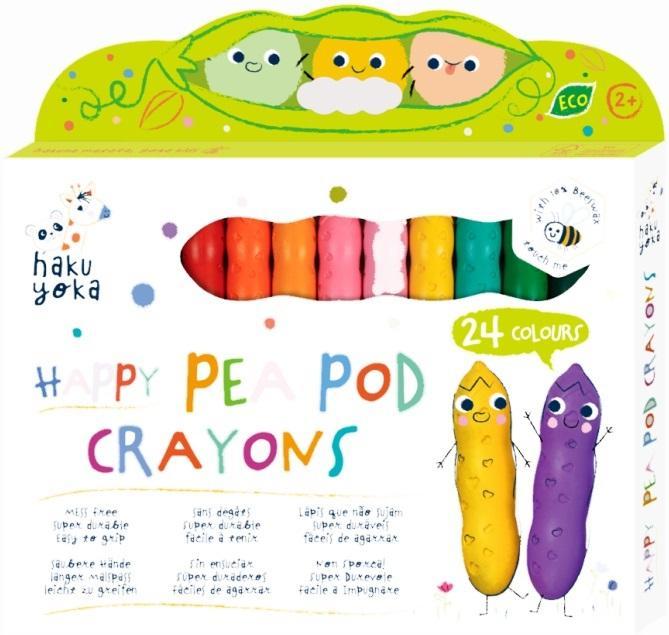 Produktbild Avenir Smiling Beans Buntstifte 24 Farben (24x)