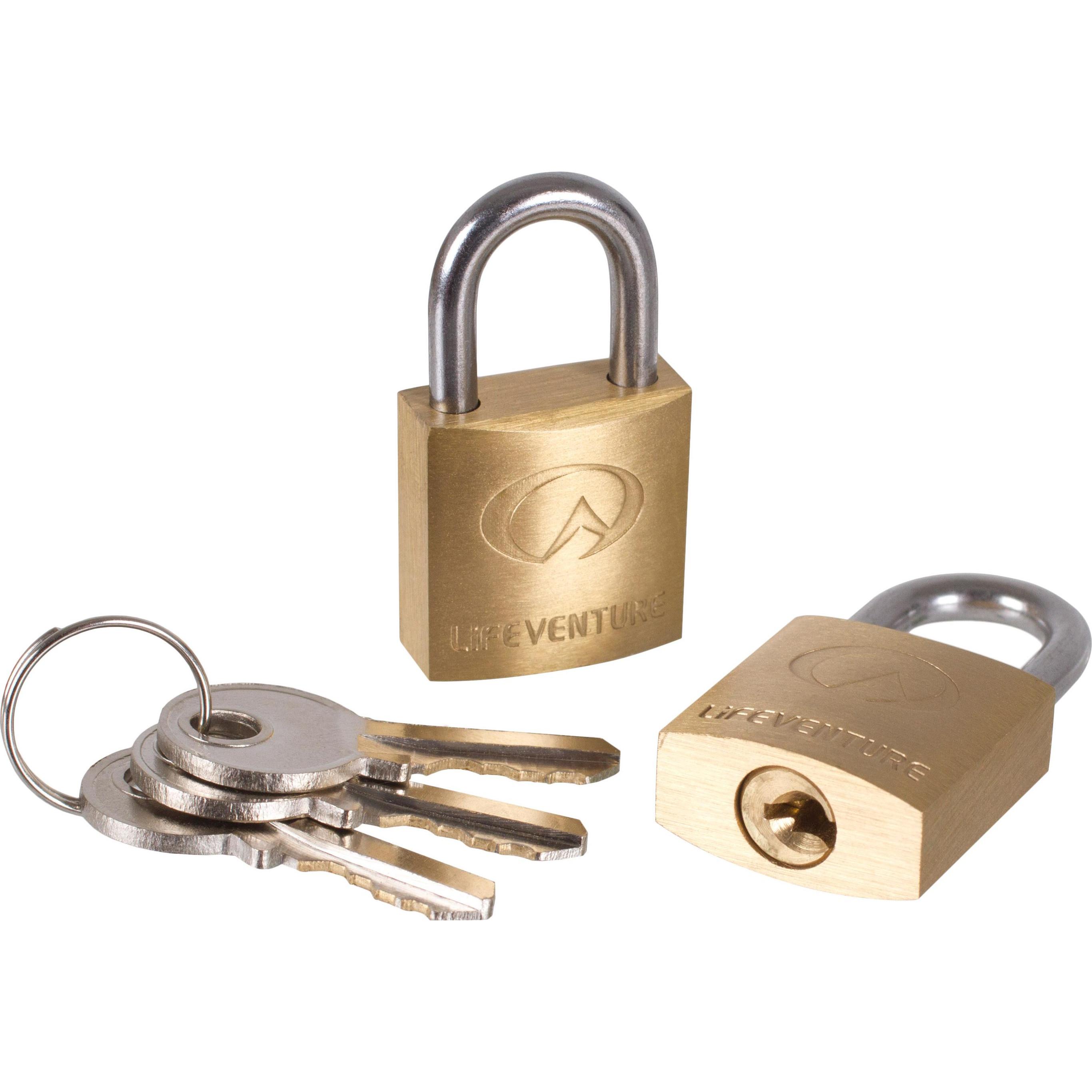 Thumbnail - Lifeventure, Vorhängeschloss, Mini Padlocks (Pack of 2)