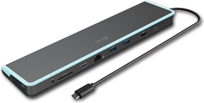 i-tec USB-C 4K Flat Dock 60W (USB-A, USB-C, 1 Ports)