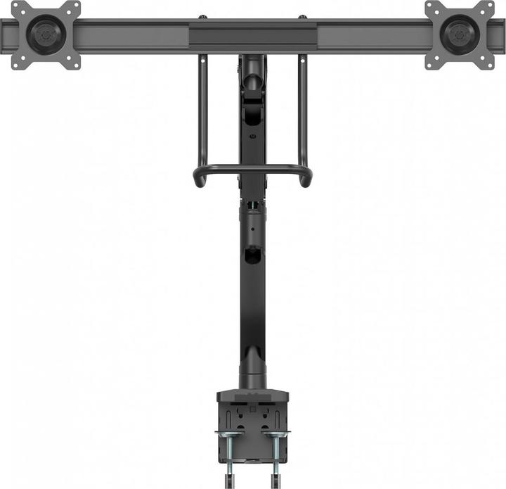 Actual product image StarTech ARMSLMBARDUO monitor mount (dual monitor, synchronized height adjustment, T (Table, 32", 16 kg)