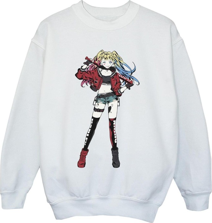 Produktbild Harley Quinn Standing Pose Sweatshirt Mädchen (140, 146)