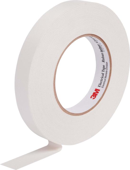 Actual product image 3M Glass fabric electrical tape 27, 12mm x 55m, white (12 mm)