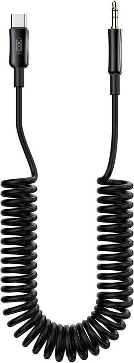 Actual product image xO cable audio NB-R255B USB-C - jack 3,5mm 1,0m black (1 m)