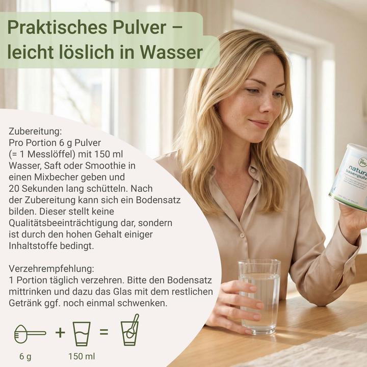 Actual product image For You natural base powder (1 pcs., 360 g)