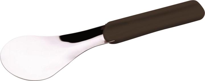 Piazza Paletta per gelato 25cm nera (Paletta per il ghiaccio + pinze per il ghiaccio)